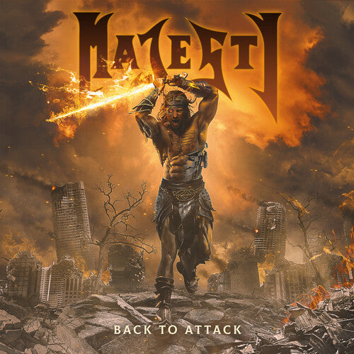 Majesty - Back To Attack - Music CD