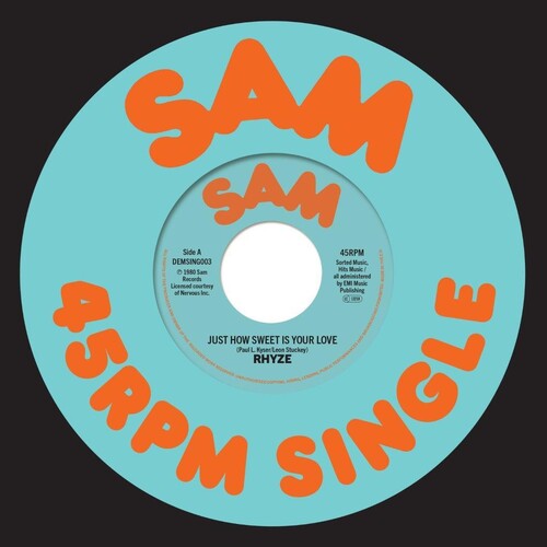 Rhyze - Just How Sweet Is Your Love / I Found Love In You - 140-Gram Black Vinyl Vinyl Record