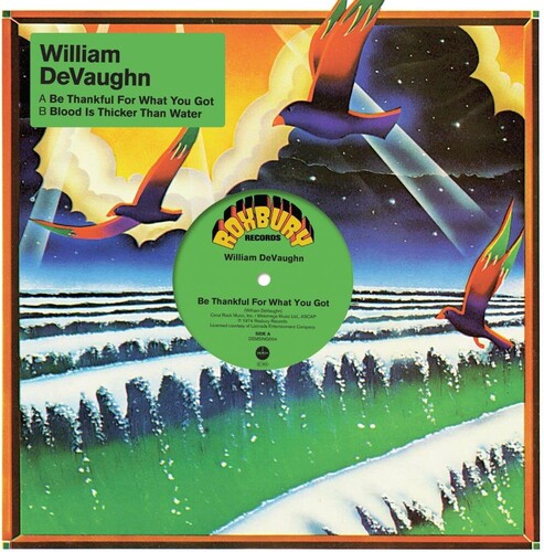 William DeVaughn - Be Thankful For What You Got - 140-Gram Black Vinyl Vinyl Record