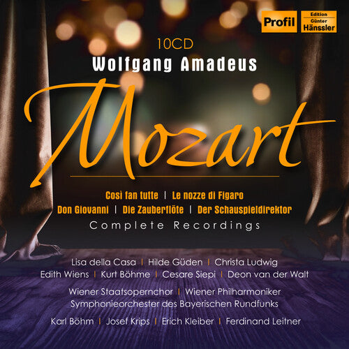 Mozart / Ludwig / Kunz - 4 Opern Gesamtaufnahmen - 4 Operas Complete - Music CD