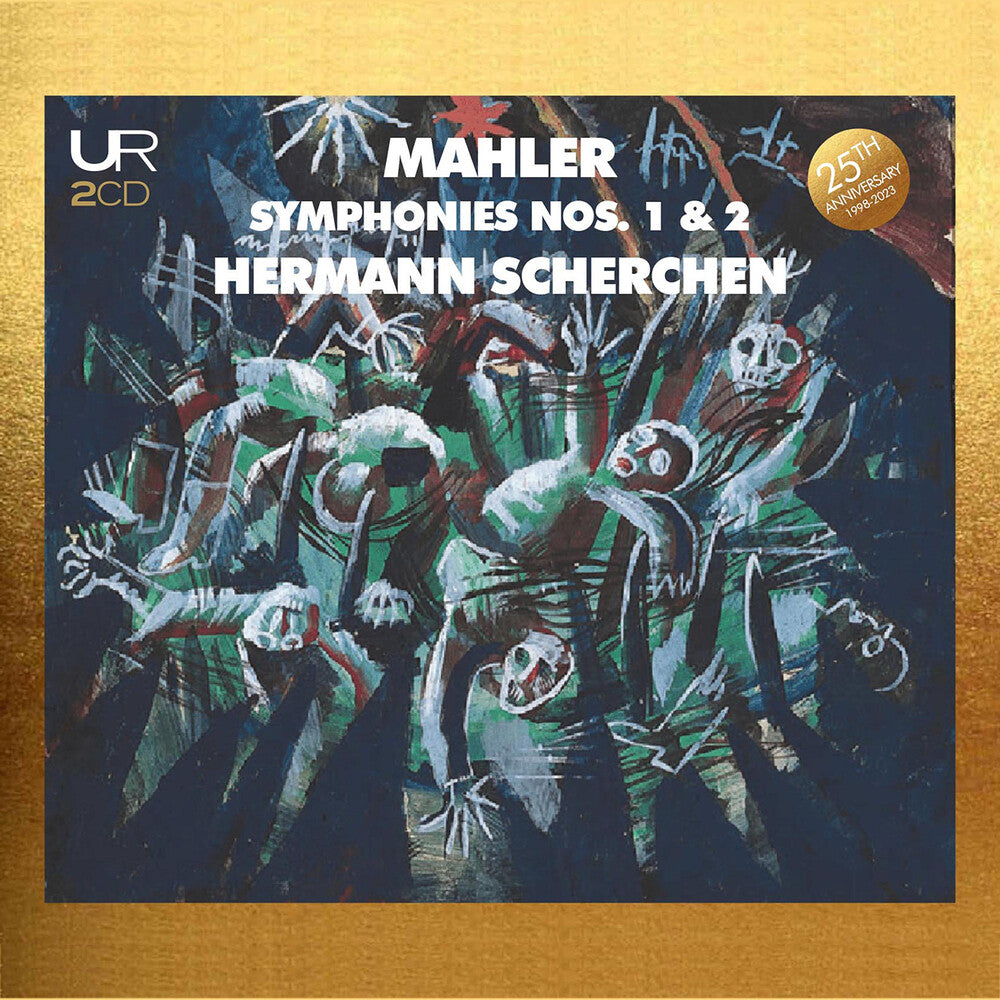 the album cover for Mahler / Scherchen - Symphonies Nos. 1 & 2