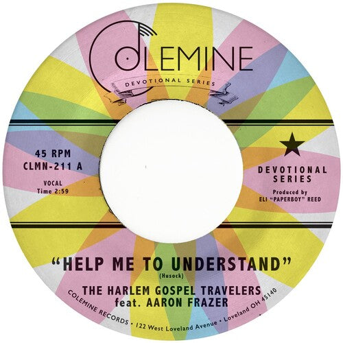 The Harlem Gospel Travelers & Aaron Frazer - Help Me To Understand / Look Up! Vinyl Record