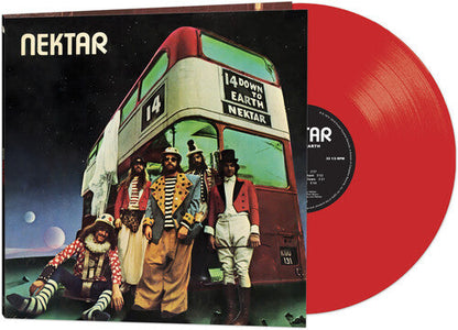 Nektar - Down To Earth - RED Vinyl Record