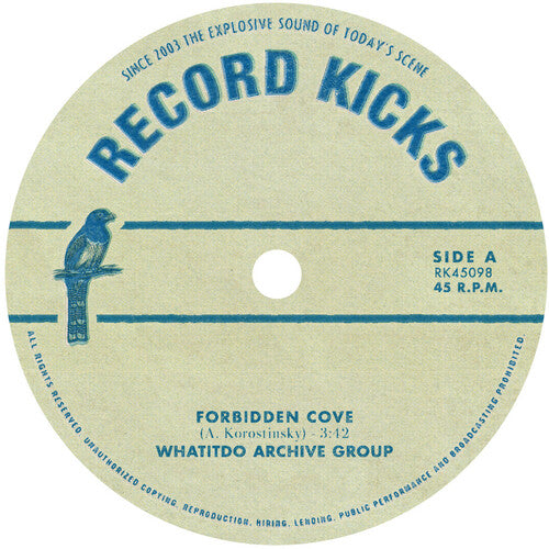 Forbidden Cove b/w The Cashmere Chamber Vinyl Record