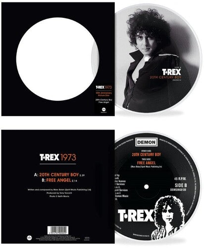 T.Rex - 20th Century Boy: 50th [ Picture Disc 7-Inch] Vinyl Record