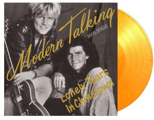 Modern Talking - Lonely Tears In Chinatown [Yellow & Orange Marble 180-Gram] Vinyl Record
