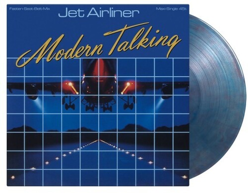 Modern Talking - Jet Airliner [Blue & Red Marble 180-Gram] Vinyl Record