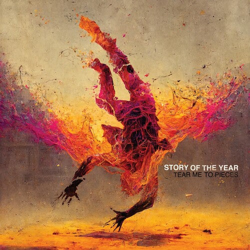Story of the Year - Tear Me to Pieces - Magenta with Black Splatter Vinyl Record