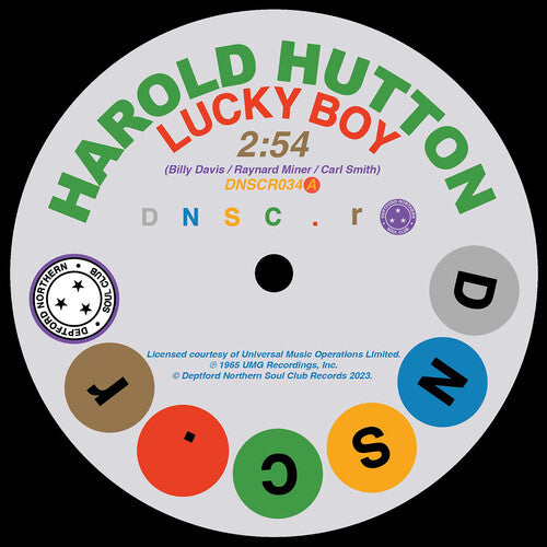 Hutton,harold - Lucky Boy/thinkin' About You - Vinyl Record