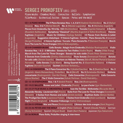 Prokofiev Edition - Prokofiev Edition (Box Set) Music CD