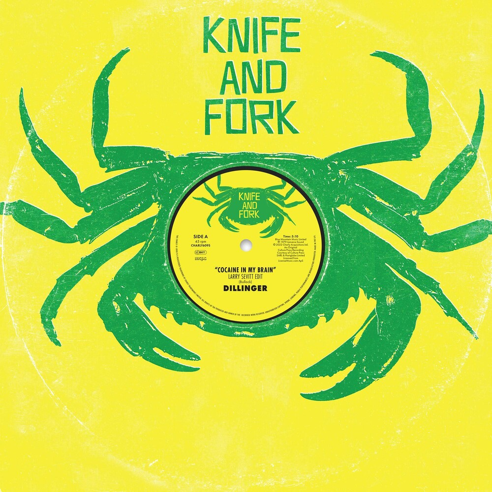 Dillinger - Cokane In My Brain / Marijuana In My Brain [LP] Vinyl Record