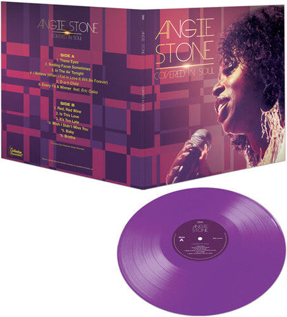 Angie Stone - Covered In Soul (Purple) Vinyl Record