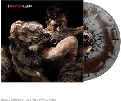 Fit for an Autopsy, Malevolence, Thy Art Is Murder - The Aggression Sessions [Grey Brown Swirl/Black Splatter] Vinyl Record