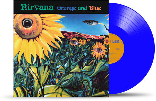 Nirvana UK - Orange and Blue - Blue  Vinyl Record