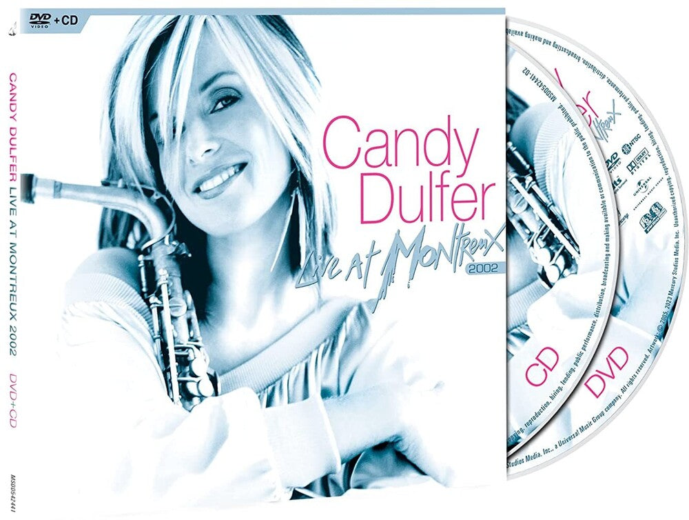 the album cover for Candy Dulfer - Live At Montreux 2002 [DVD/CD]
