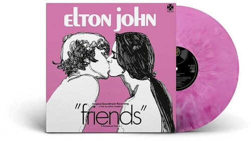 Elton John - Elton John & Friends [White/Violet Splatter] Vinyl Record