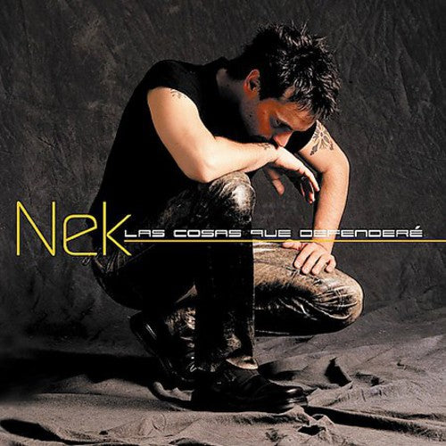 the album cover for Nek - Cosas Que Defendere (Spanish Version)
