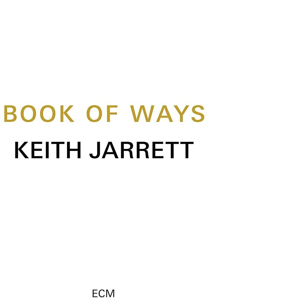 the album cover for Keith Jarrett - Book Of Ways