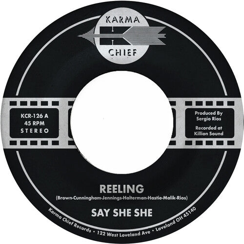 Say She She - Reeling / Don't You Dare Stop [7-inch] Vinyl Record