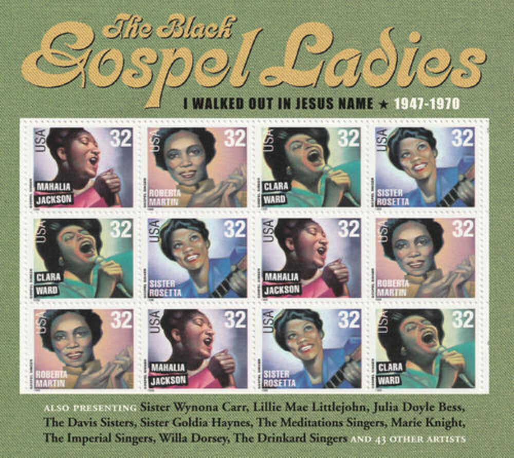 the album cover for Black Gospel Ladies - I Walked Out Jesus Name: 1947-1970 (Box)