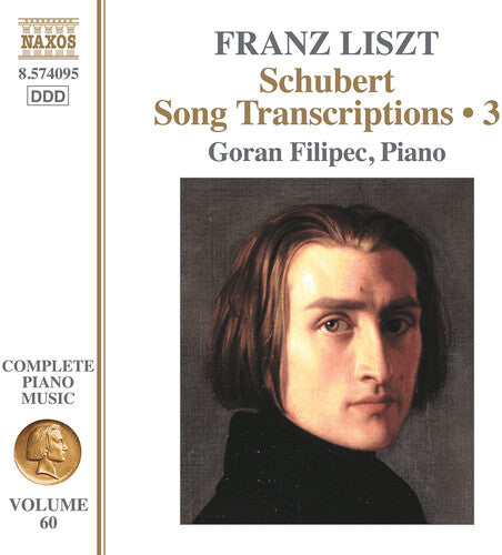 Liszt / Filipec - Schubert Song Transcriptions Vol. 3 - Music CD