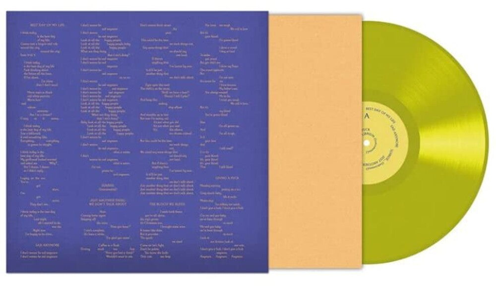 Tom Odell - Best Day Of My Life [Limited Edition Yellow LP] Vinyl Record