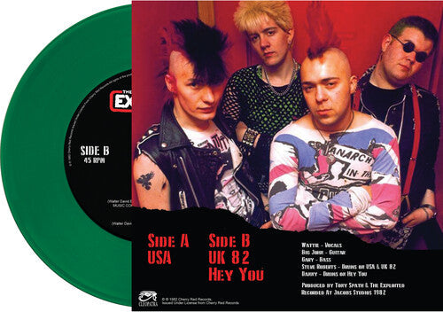 The Exploited - Usa [Green] Vinyl Record