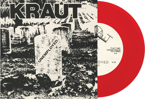 Kraut - Unemployed - Red Vinyl Record