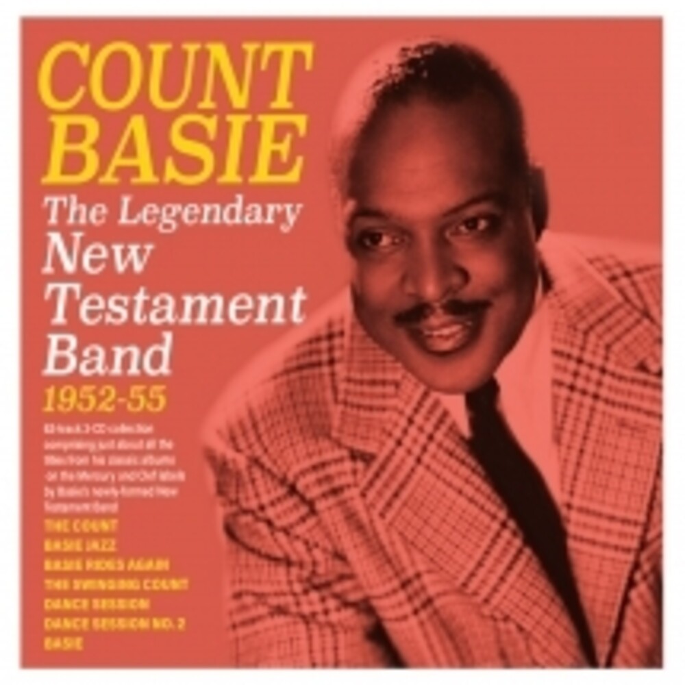 the album cover for Count Basie - Legendary New Testament Band 1952-55