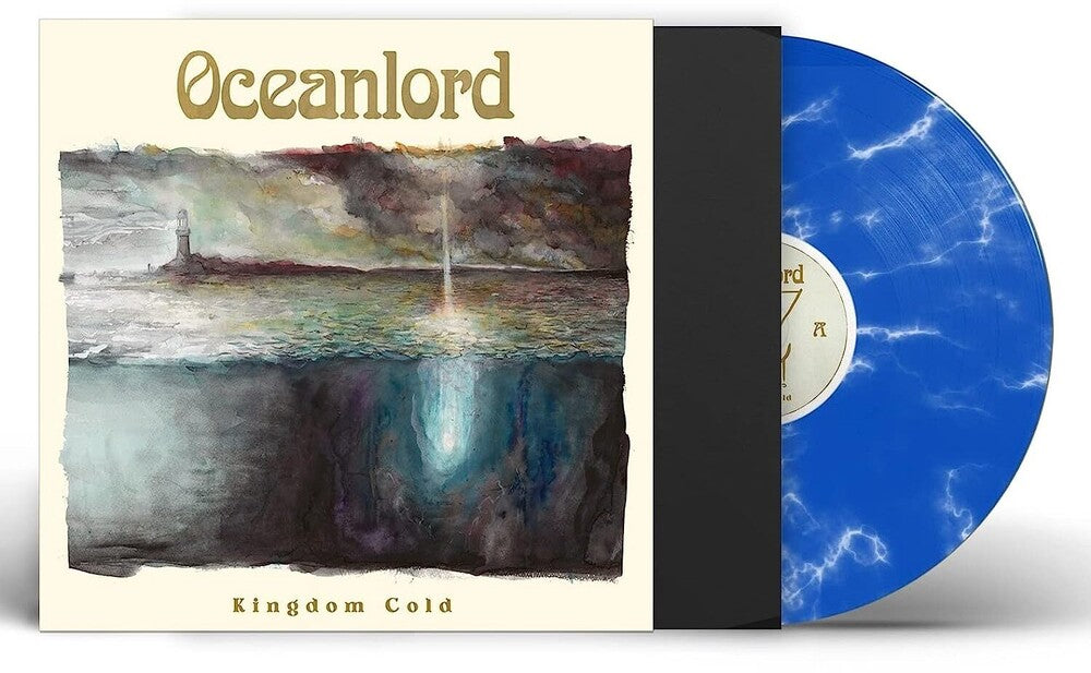 Kingdom Cold - Blue/White Marble (Blue) [Colored Vinyl] Vinyl Record