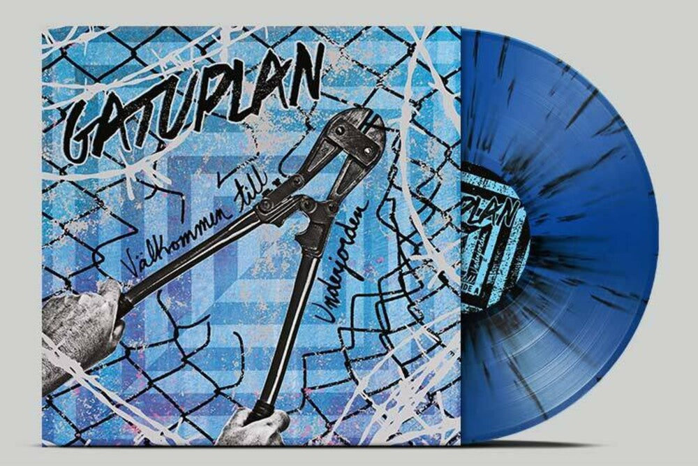 Valkommen Till Underjorden - Black/Blue Splatter [LP] Vinyl Record