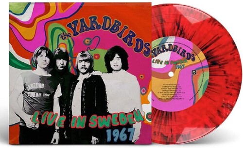 The Yardbirds - Live In Sweden 1967 - 10-inch Splatter Vinyl Vinyl Record