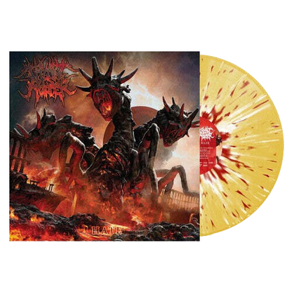 Thy Art Is Murder - Hate [Yellow/Red/White Splatter] Vinyl Record