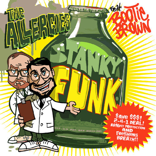 The Allergies - Stanky Funk (feat. Bootie Brown) Vinyl Record