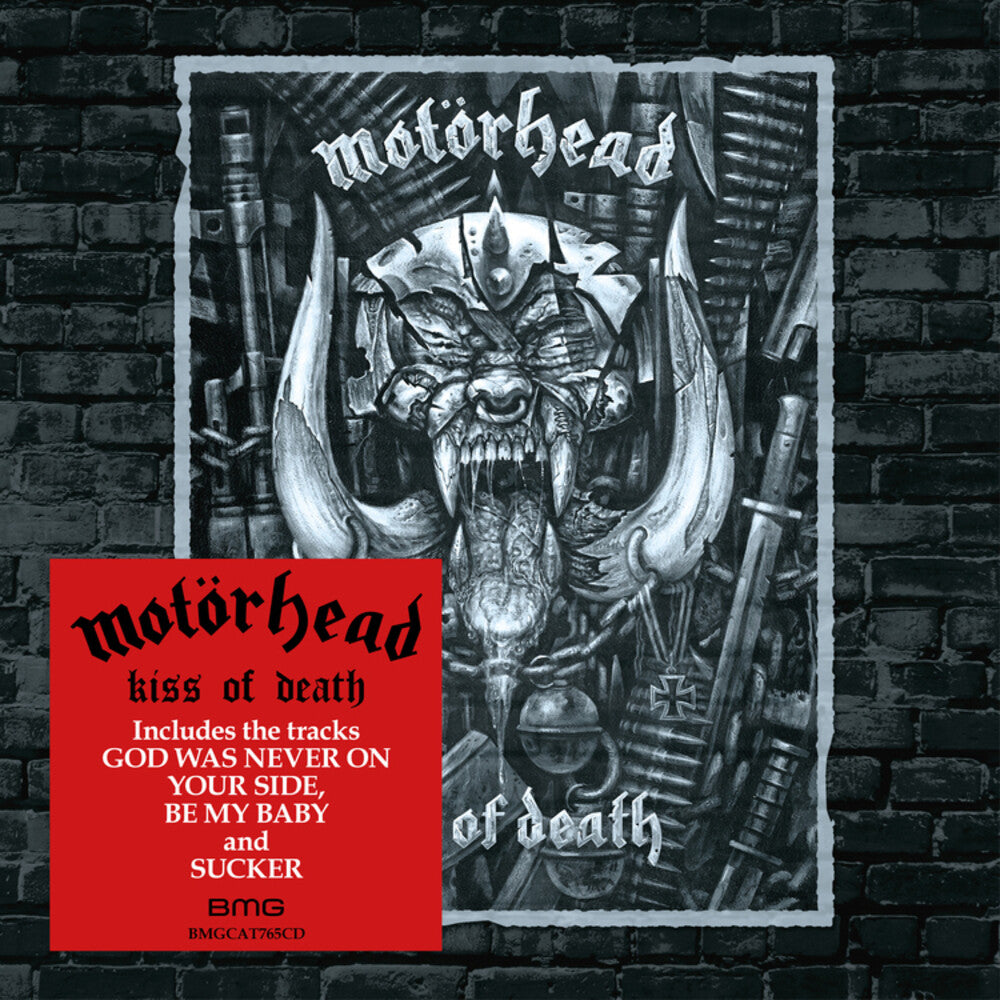 the album cover for Motörhead - Kiss Of Death
