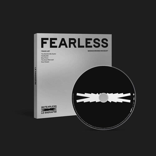 Le Sserafim - 1st Mini Album 'fearless' [monochrome Bouquet Ver] - Music CD