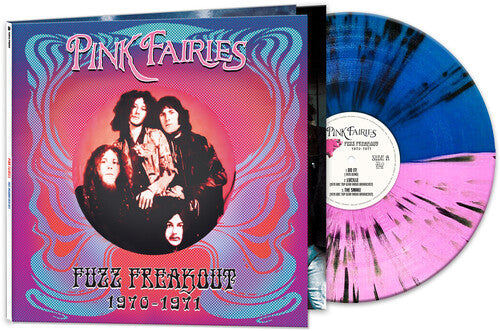 The Pink Fairies - Fuzz Freakout 1970-1971 - Blue/pink/black Splatter Vinyl Record