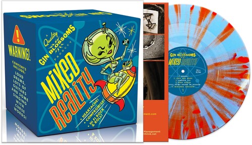 Gin Blossoms - Mixed Reality [Blue/Orange Splatter] Vinyl Record