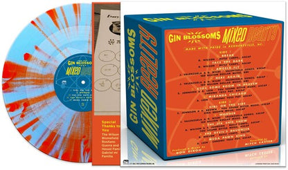 Gin Blossoms - Mixed Reality [Blue/Orange Splatter] Vinyl Record