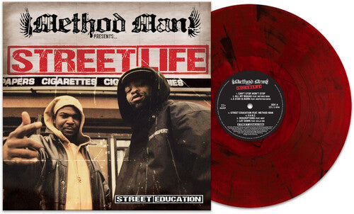 Street Life - Street Education [Red Marble] Vinyl Record