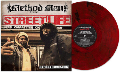 Street Life - Street Education [Red Marble] Vinyl Record
