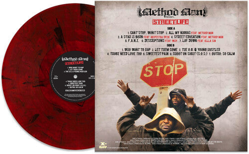 Street Life - Street Education [Red Marble] Vinyl Record