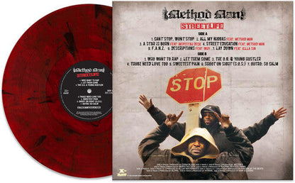 Street Life - Street Education [Red Marble] Vinyl Record
