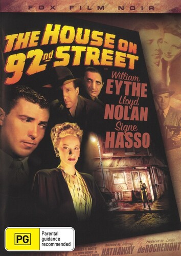 House On 92nd Street - House On 92nd Street - DVD
