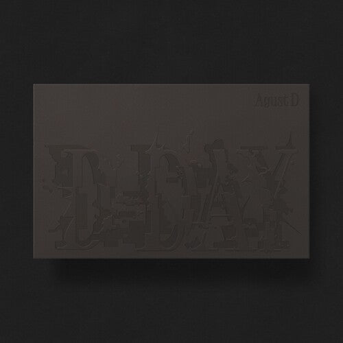 Agust D (suga Of Bts) - D-day (version 02) - Music CD