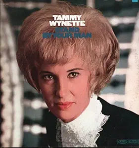 Tammy Wynette - Stand By Your Man (Blue) [Colored Vinyl] [180 Gram] (Can) Vinyl Record Album Cover