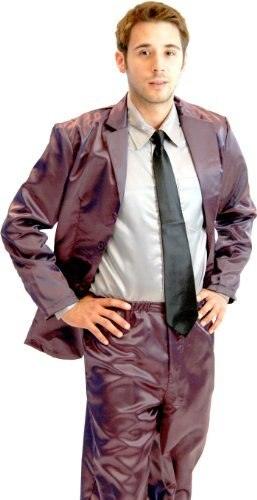 4 Piece Silk Mens Pajama Suit