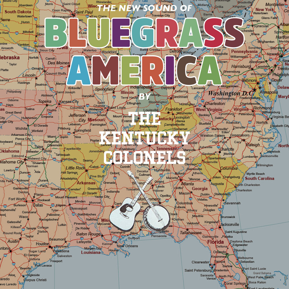 the album cover for Kentucky Colonels, the - The New Sounds of Bluegrass America