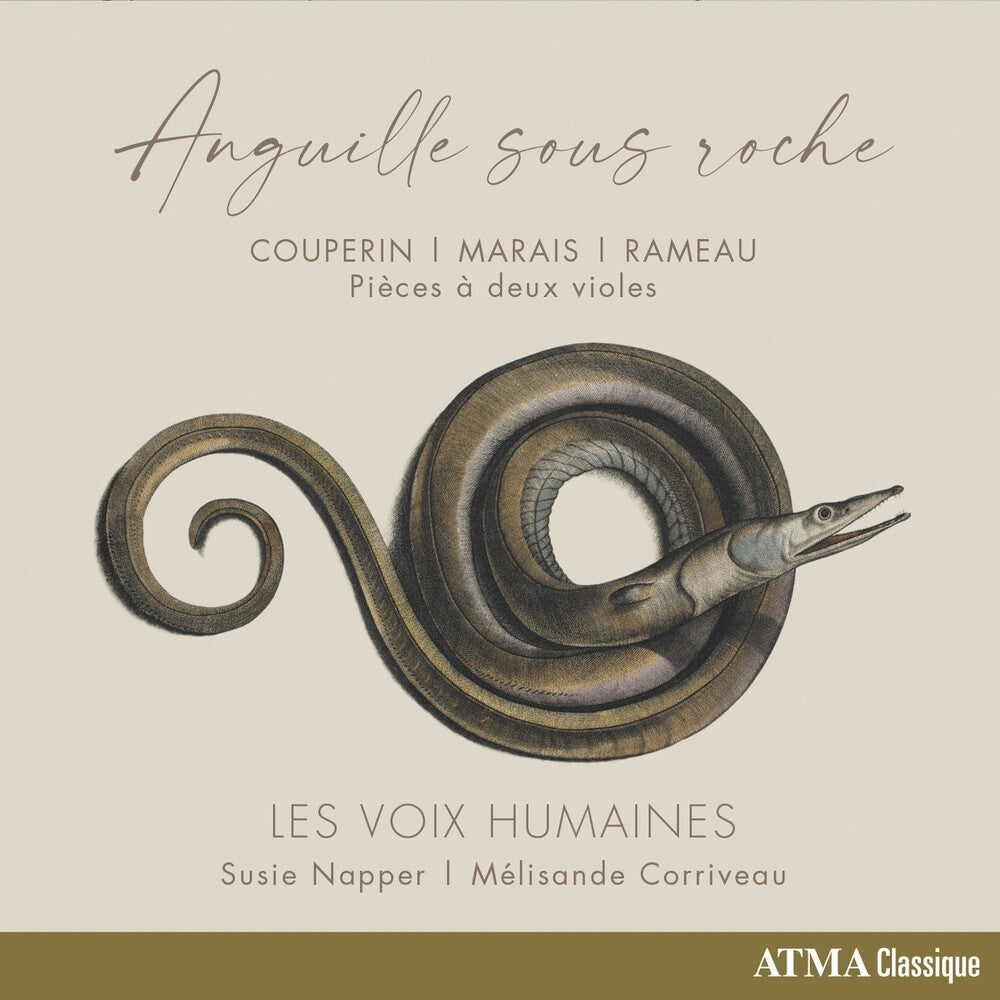 the album cover for Les Voix Humaines - Anguille Sous Roche