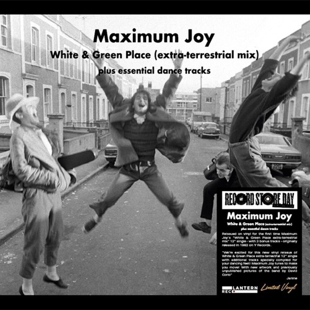Maximum Joy - White & Green Place (Extra-Terrestrial Mix) (Blk) [LP] Vinyl Record